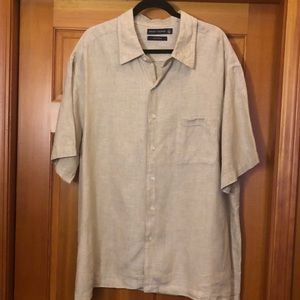 Lord & Taylor Men's 100% Pure Linen Shirt - XXL
